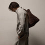 Suede Large Tote in Cafe | James Perse Los Angeles / Mens
