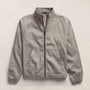Stretch Linen Track Jacket in Fog Pigment | James Perse Los Angeles