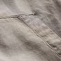 Stretch Linen Track Jacket in Fog Pigment | James Perse Los Angeles