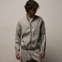 Stretch Linen Track Jacket in Fog Pigment | James Perse Los Angeles