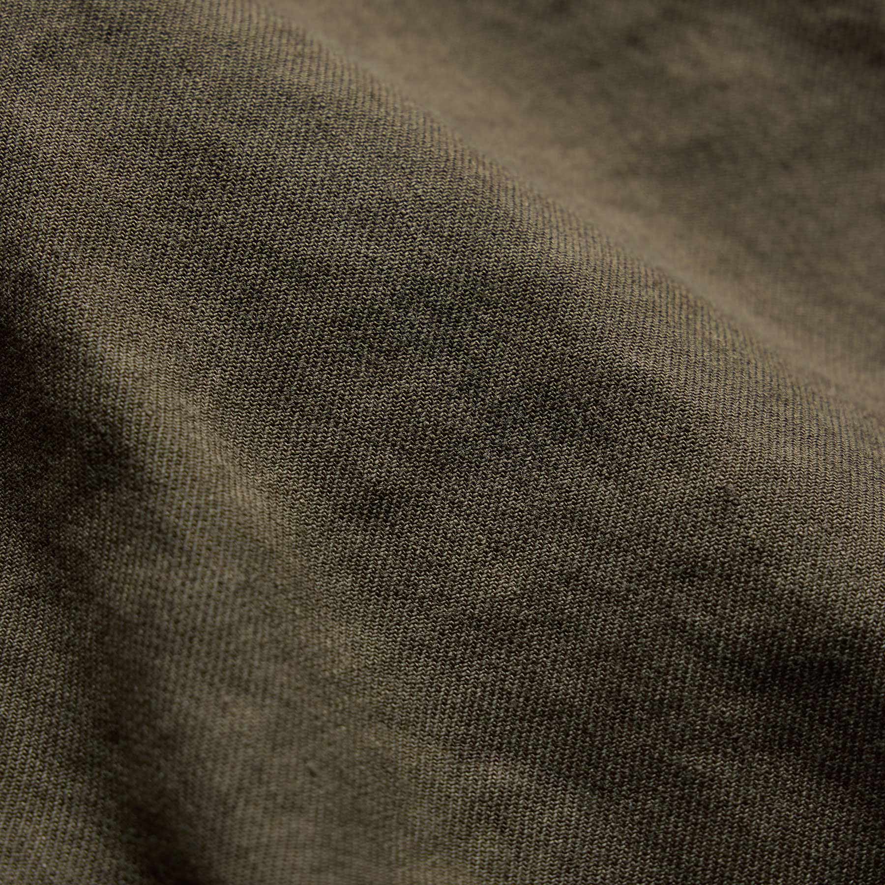 Linen Cotton Utility Short in Army Green Pigment | James Perse Los Angeles