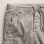 Linen Cotton Utility Short in Fog Pigment | James Perse Los Angeles