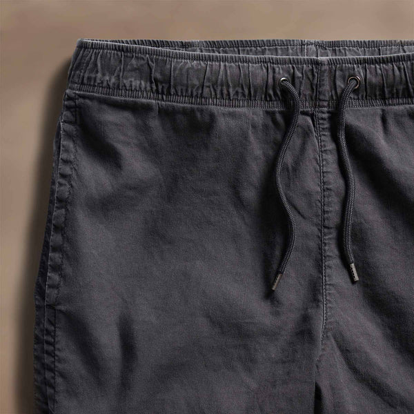 Linen Blend Jogger Short in Magma Pigment | James Perse Los Angeles