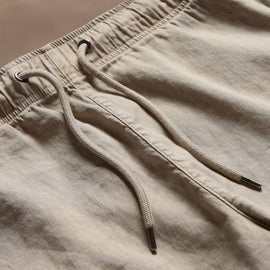 Linen Blend Jogger Short in Overcast Pigment | James Perse Los Angeles