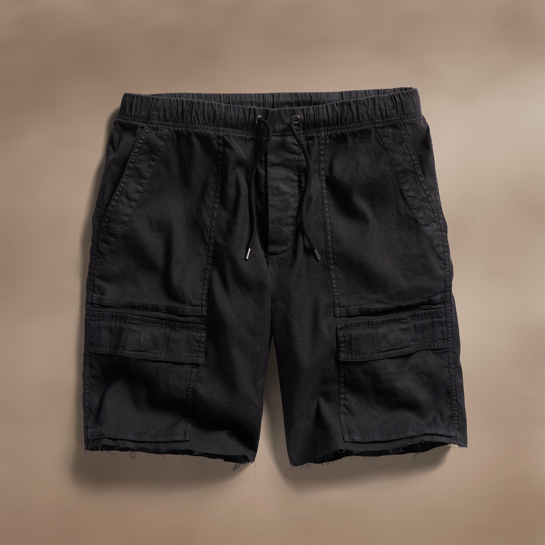 Relaxed Fit Linen Short - Magma Pigment | James Perse Los Angeles