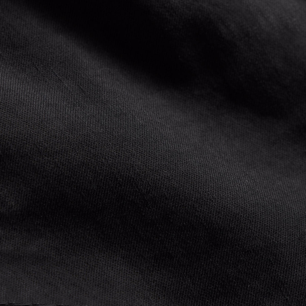 Linen Blend Utility Short in Black | James Perse Los Angeles