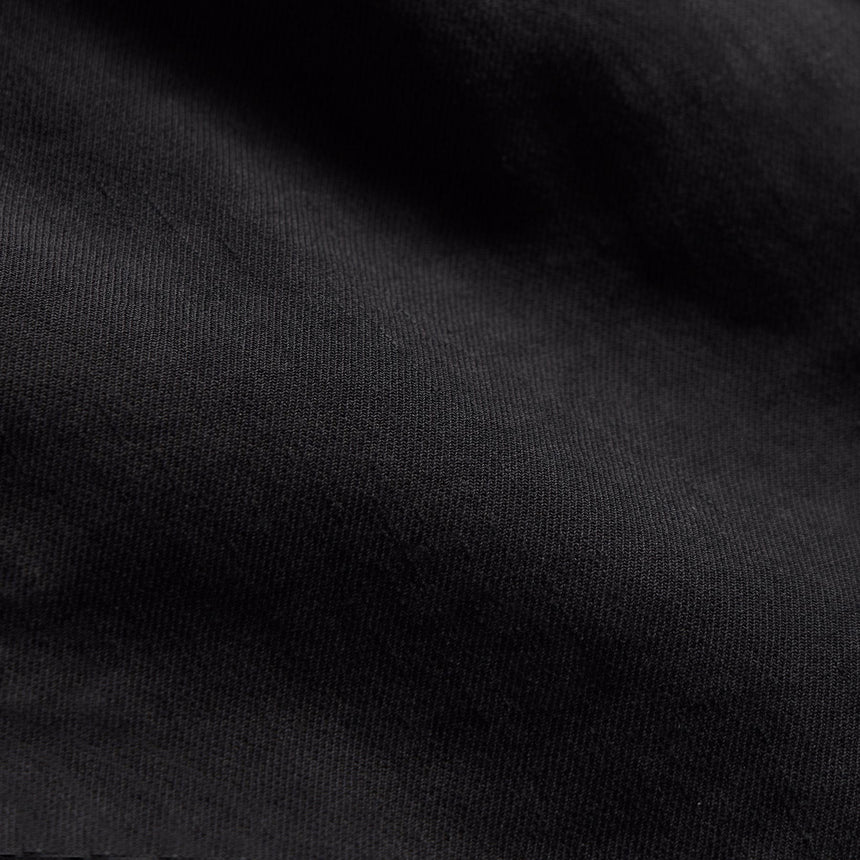 Linen Blend Utility Short in Black | James Perse Los Angeles