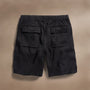 Linen Blend Utility Short in Black | James Perse Los Angeles