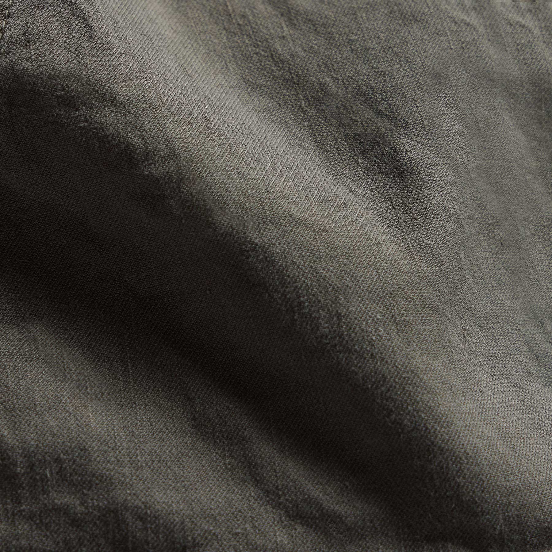 Linen Blend Utility Short in Granite Pigment | James Perse Los Angeles