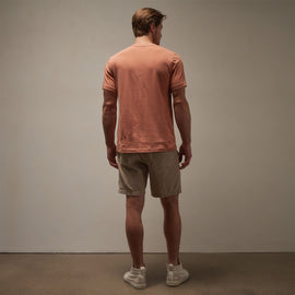 Lightweight Jersey Pocket Tee in Adobe Pigment | James Perse Los Angeles