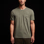 Lightweight Jersey Pocket Tee in Alligator Pigment | James Perse Los Angeles