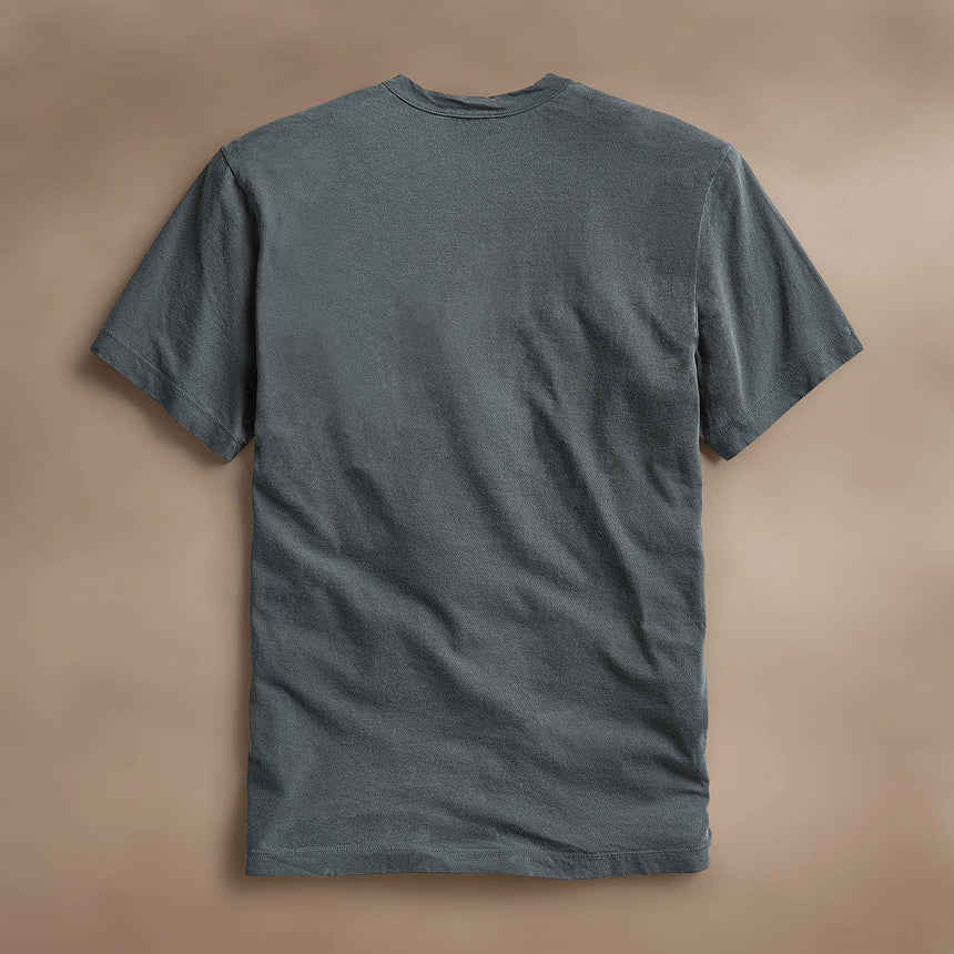 Lightweight Jersey Pocket Tee in Asphalt Pigment | James Perse Los Angeles