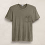 Lightweight Jersey Pocket Tee in Birch Pigment | James Perse Los Angeles