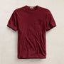 Lightweight Jersey Pocket Tee In Heat Pigment | James Perse Los Angeles