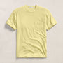 Lightweight Jersey Pocket Tee in Yellow Cake Pigment | James Perse Los Angeles