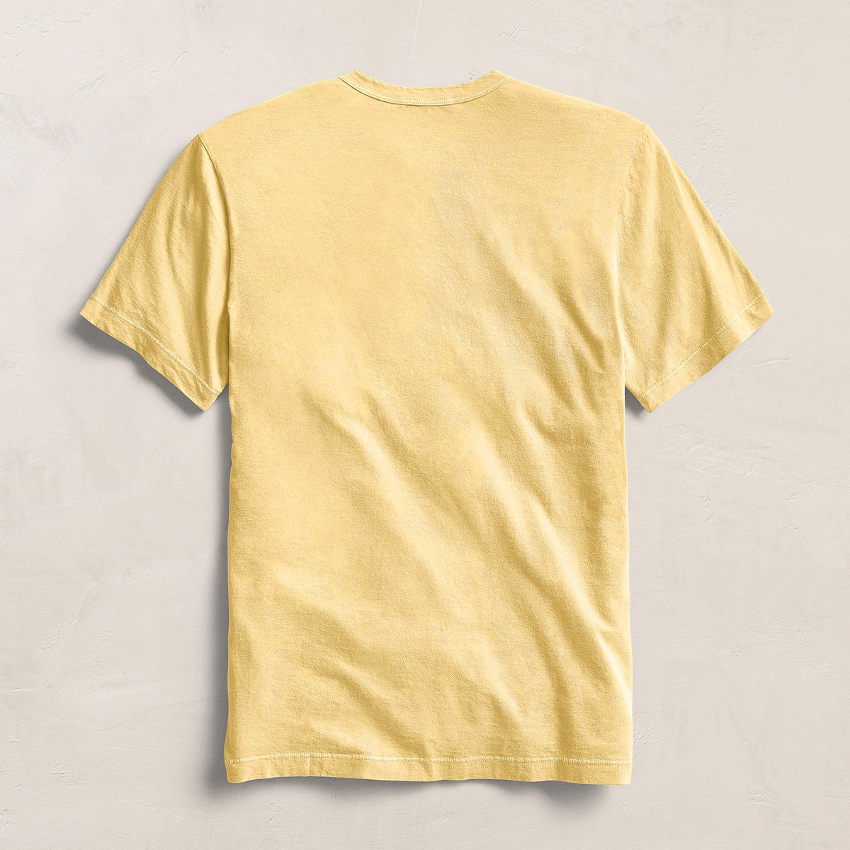 Lightweight Jersey Pocket Tee in Yellow Cake Pigment | James Perse Los Angeles