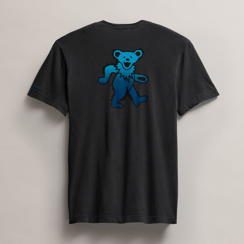 Men's Grateful Dead Gradient Bear in Carbon Pigment | James Perse Los Angeles