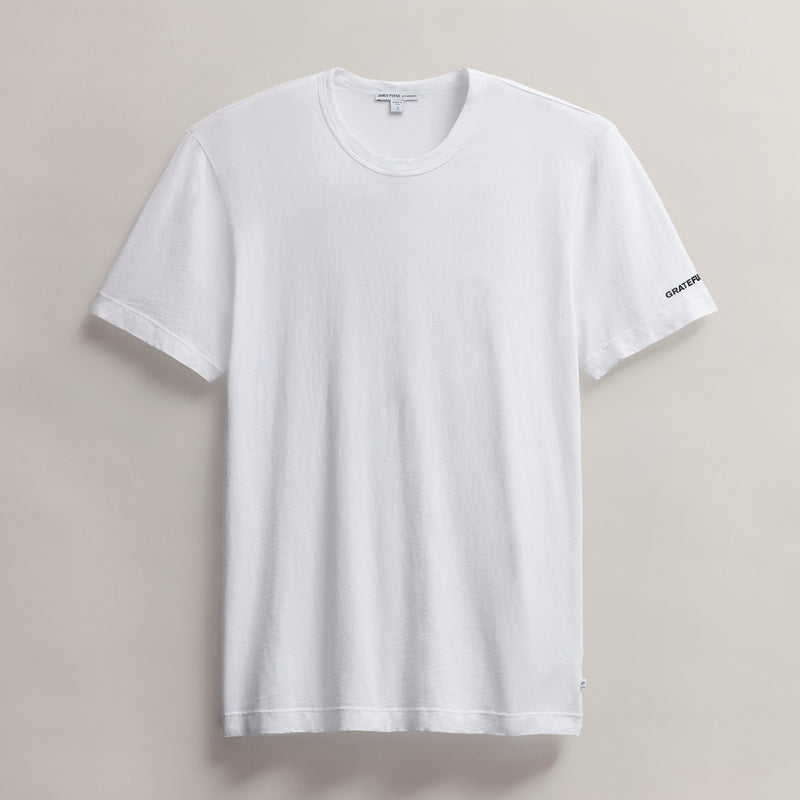 Men's Grateful Dead  Short Sleeve Tee in White | James Perse Los Angeles