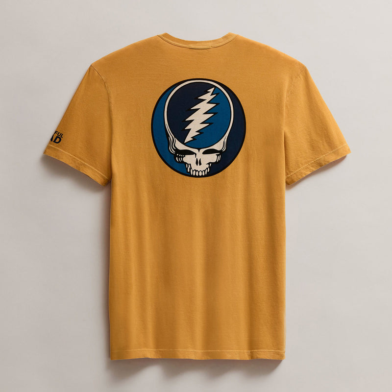 Men's Grateful Dead Short Sleeve in Comet Pigment/Navy | James Perse Los Angeles