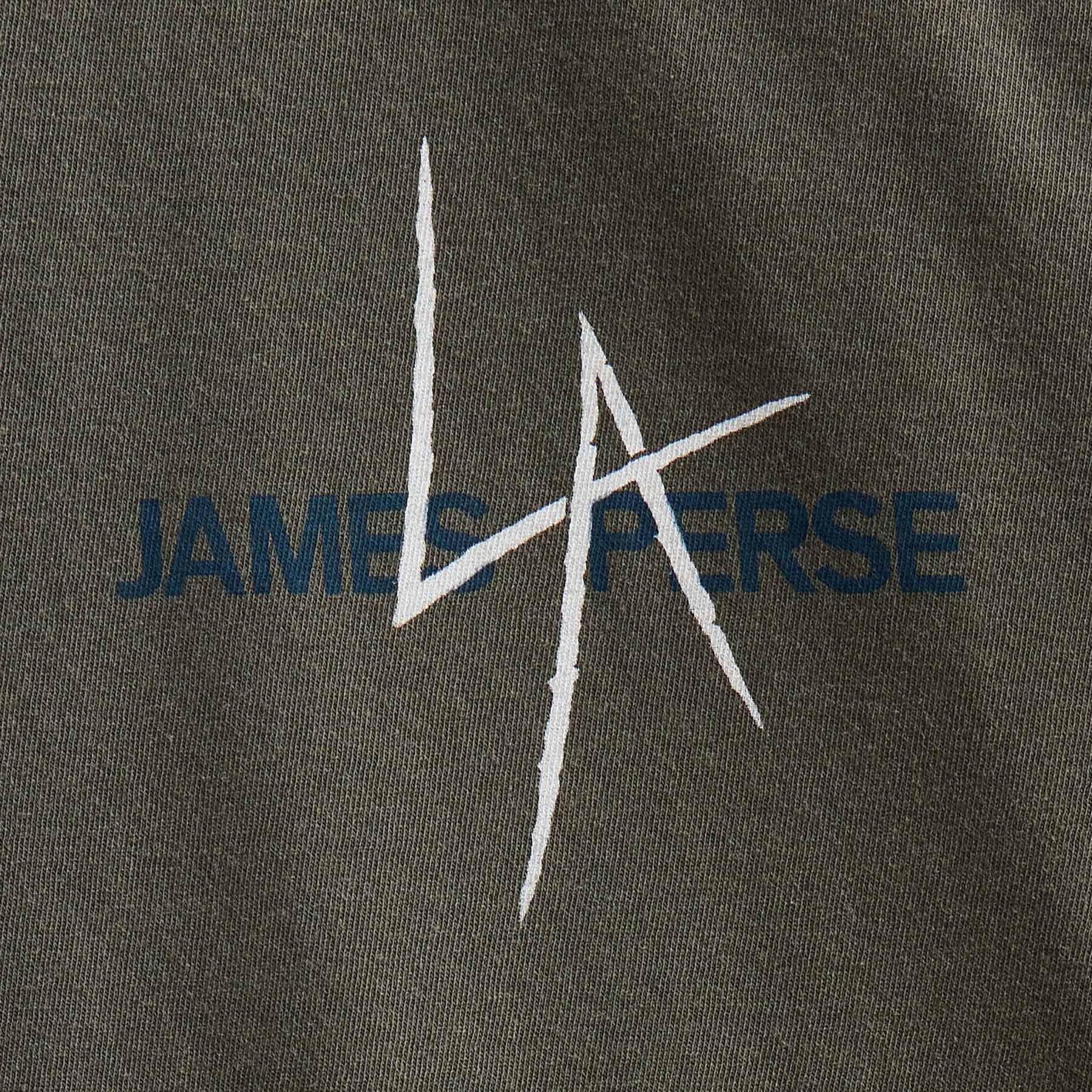 JP x LA in Short Sleeve Crew in Platoon Pigment | James Perse Los Angeles