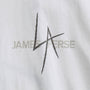 JP x LA in Short Sleeve Crew in White | James Perse Los Angeles