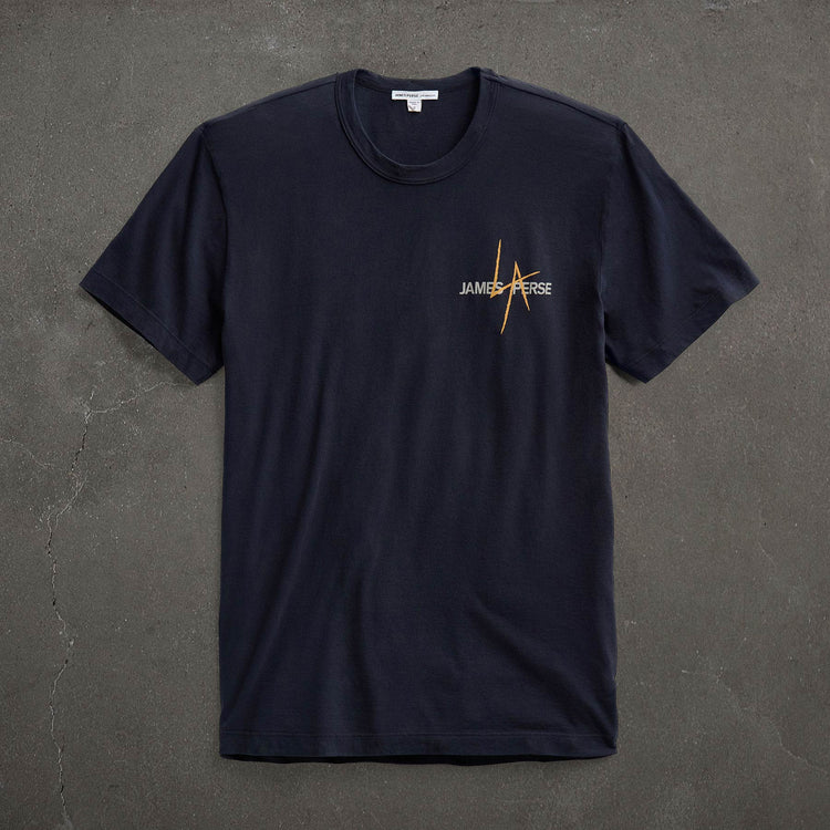 JP x LA Short Sleeve Palm Fade in Deep | James Perse Los Angeles
