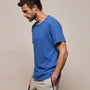 Short Sleeve Crew Neck in Baltic Blue | James Perse Los Angeles