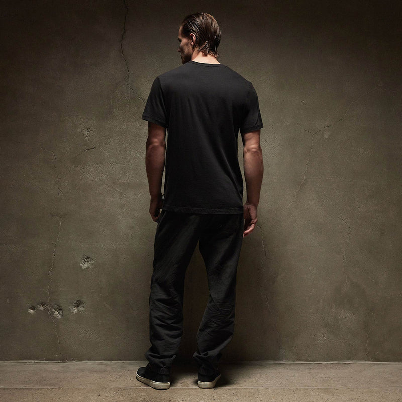 3 Pack Short Sleeve Crew Neck Tee - Black | James Perse Los Angeles