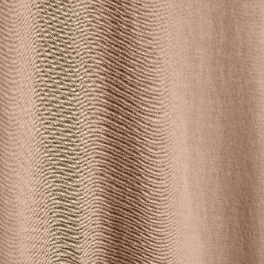Short Sleeve Crew Neck in Coffee Pigment | James Perse Los Angeles FLAT