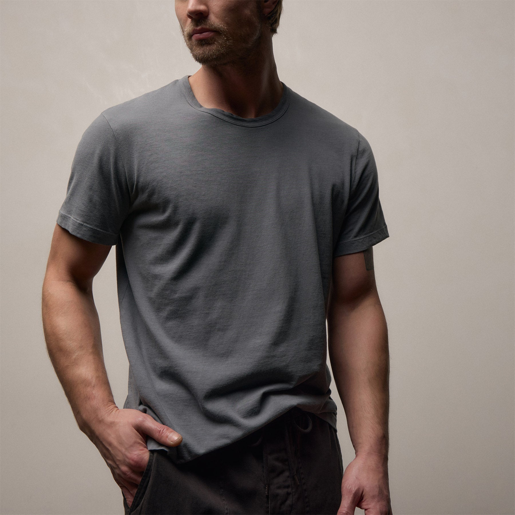 Short Sleeve Crew Neck