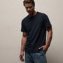 Short Sleeve Crew Neck in Deep | James Perse Los Angeles