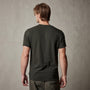 Short Sleeve Crew Neck in Dark Olive Pigment | James Perse Los Angeles