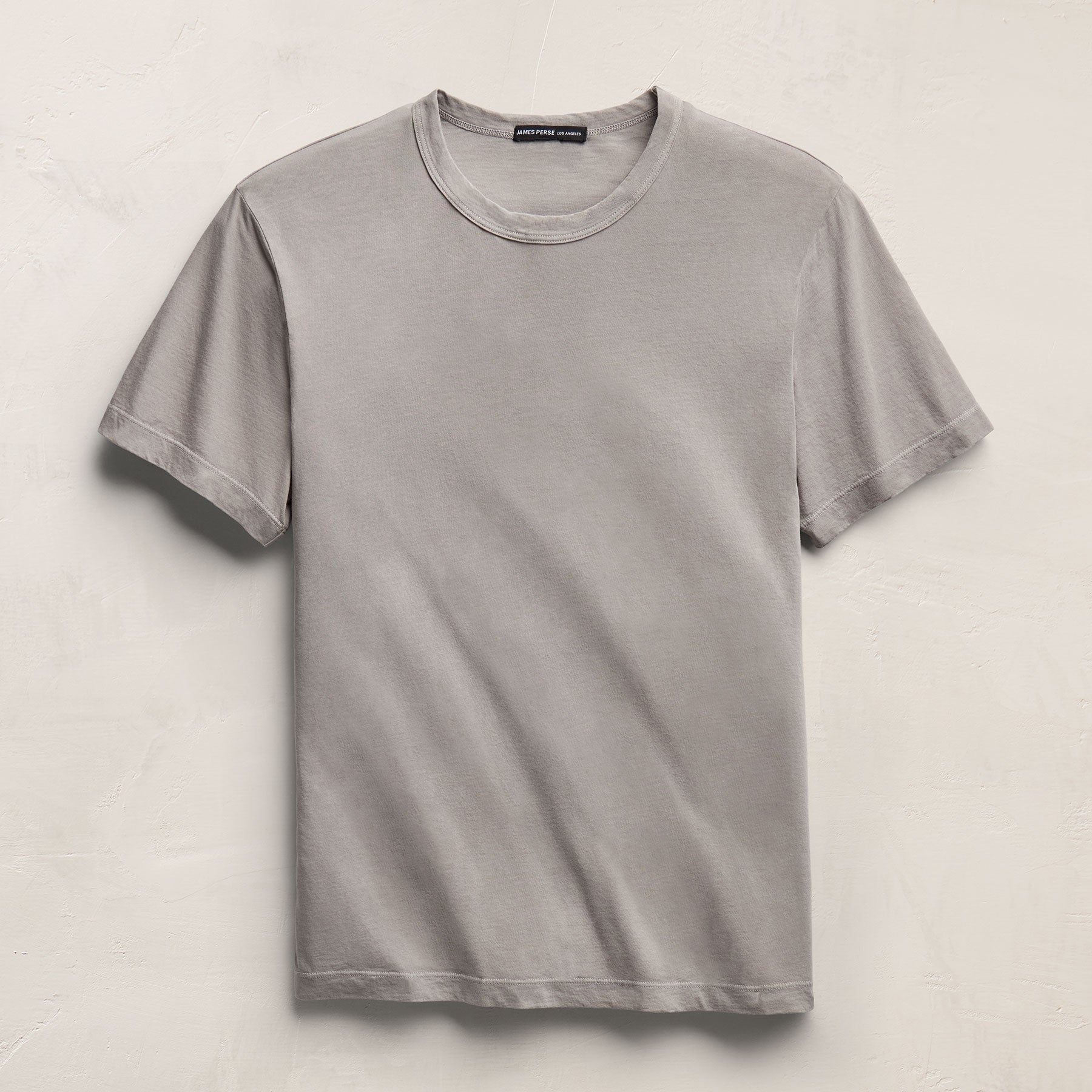 Short Sleeve Crew Neck - Fog Pigment