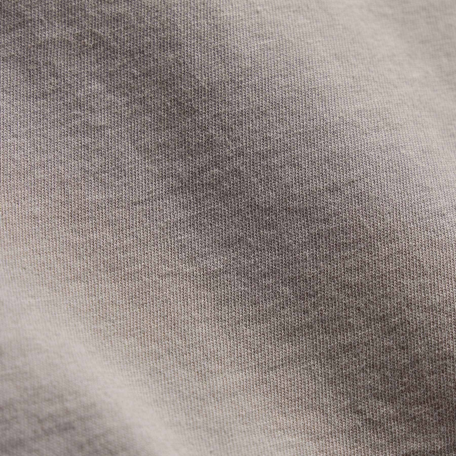 Short Sleeve Crew Neck - Fog Pigment