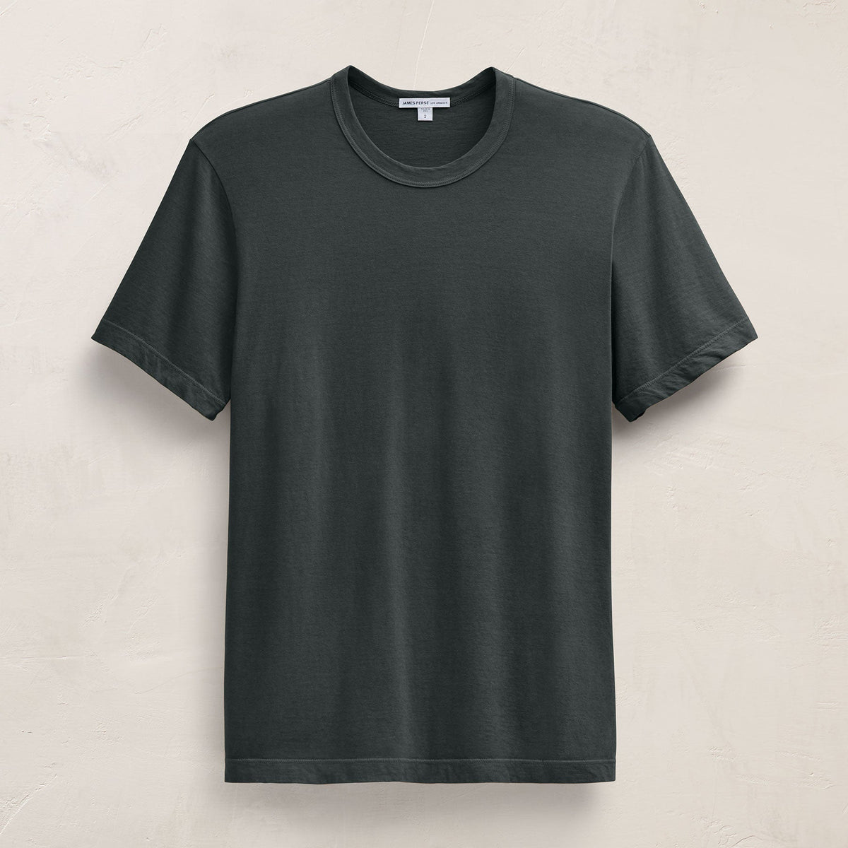 Short Sleeve Crew Neck in Fern | James Perse Los Angeles
