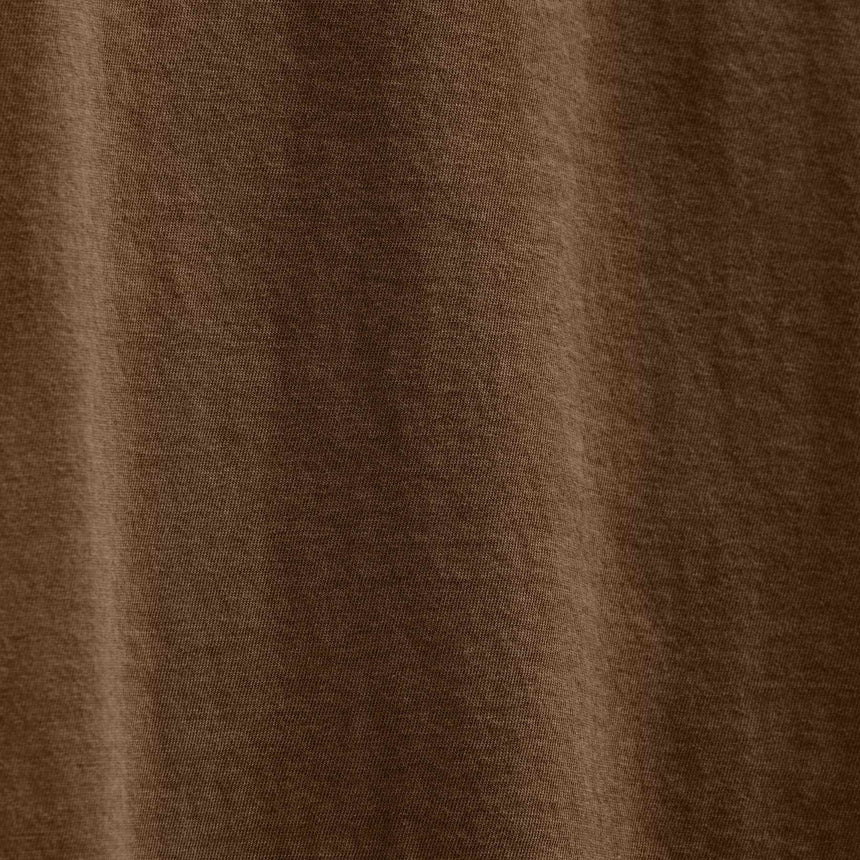 Short Sleeve Crew Neck in Gingerbread Pigment | James Perse Los Angeles