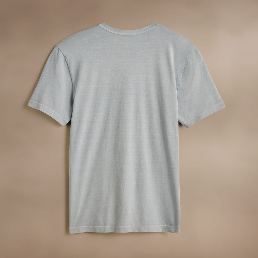 Short Sleeve Crew Neck  in Grey Glacier Pigment | James Perse Los Angeles