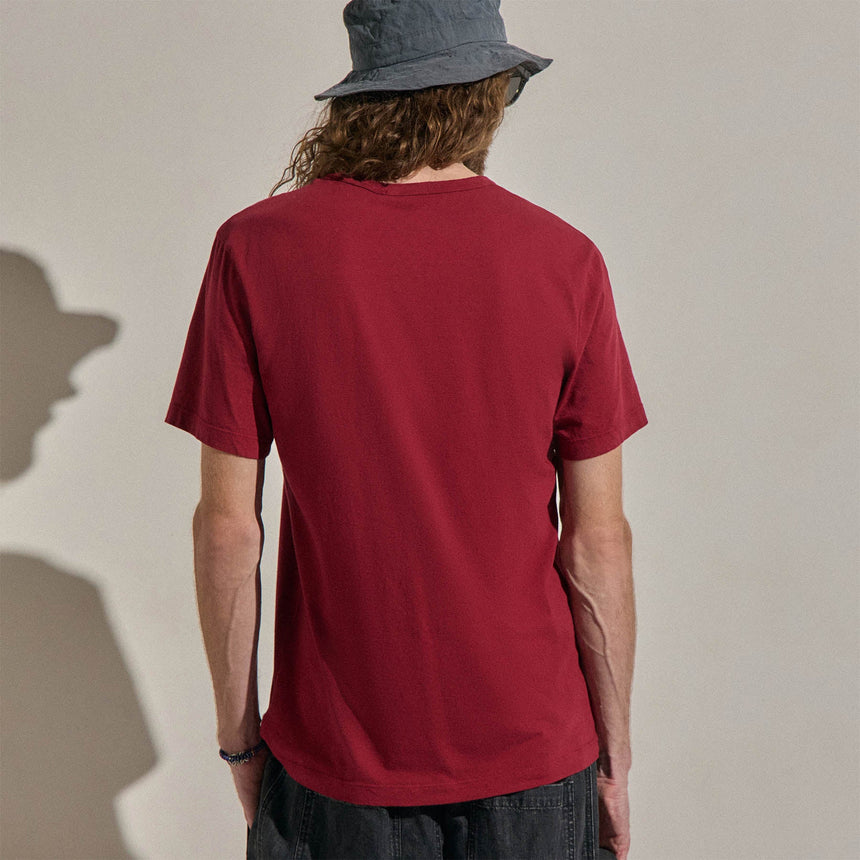 Short Sleeve Crew Neck in Heat | James Perse Los Angeles