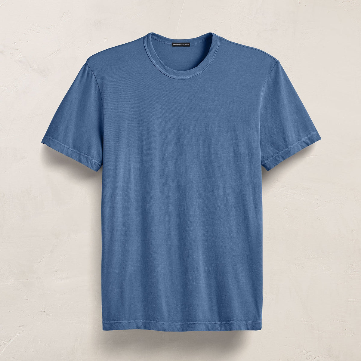 Short Sleeve Crew Neck in Lake Pigment | James Perse Los Angeles