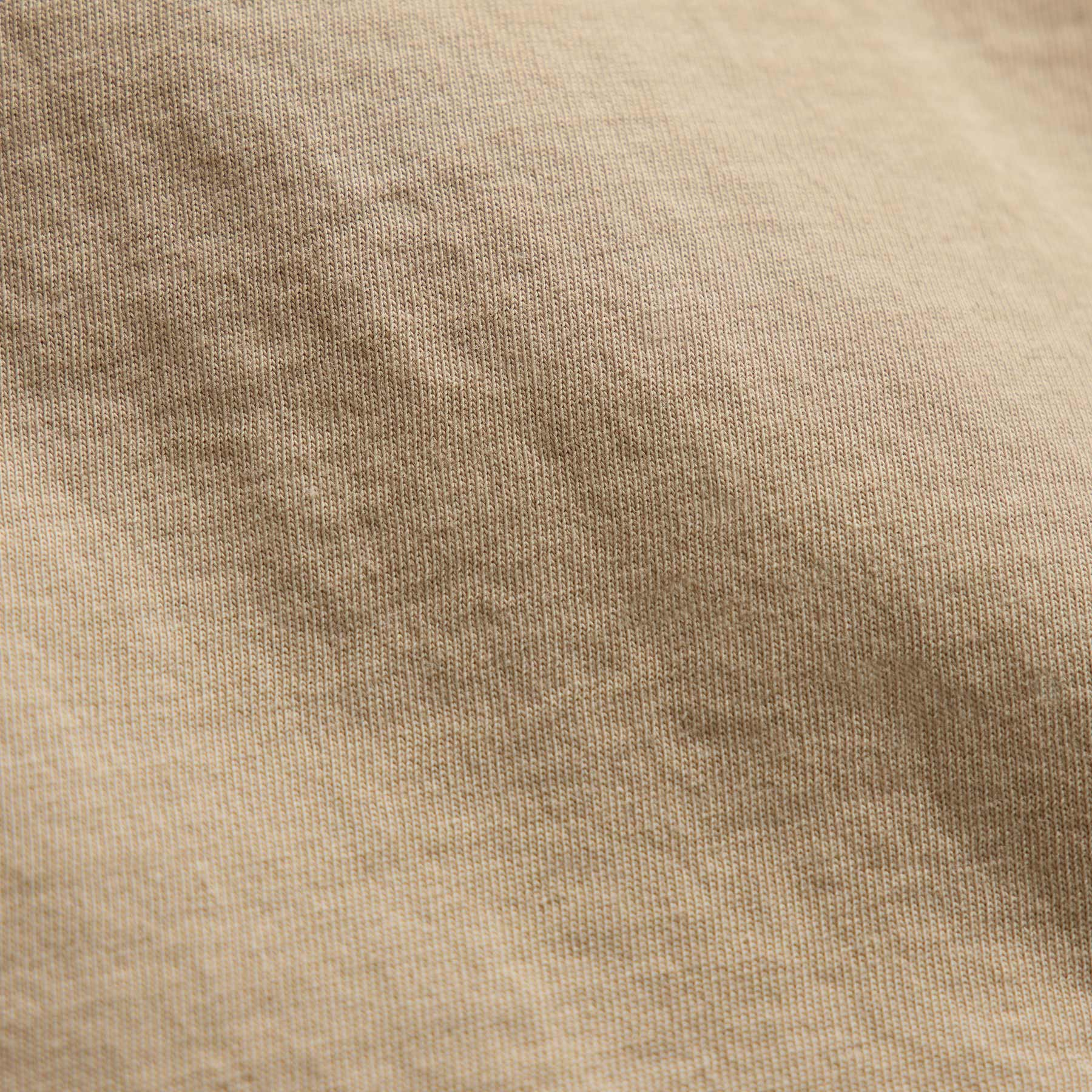 Short Sleeve Crew Neck in Light Khaki Pigment | James Perse Los Angeles