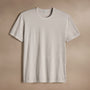Short Sleeve Crew Neck  in Light Mist Pigment | James Perse Los Angeles
