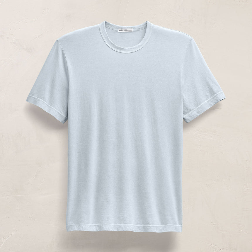Short Sleeve Crew Neck in Memory Pigment | James Perse Los Angeles