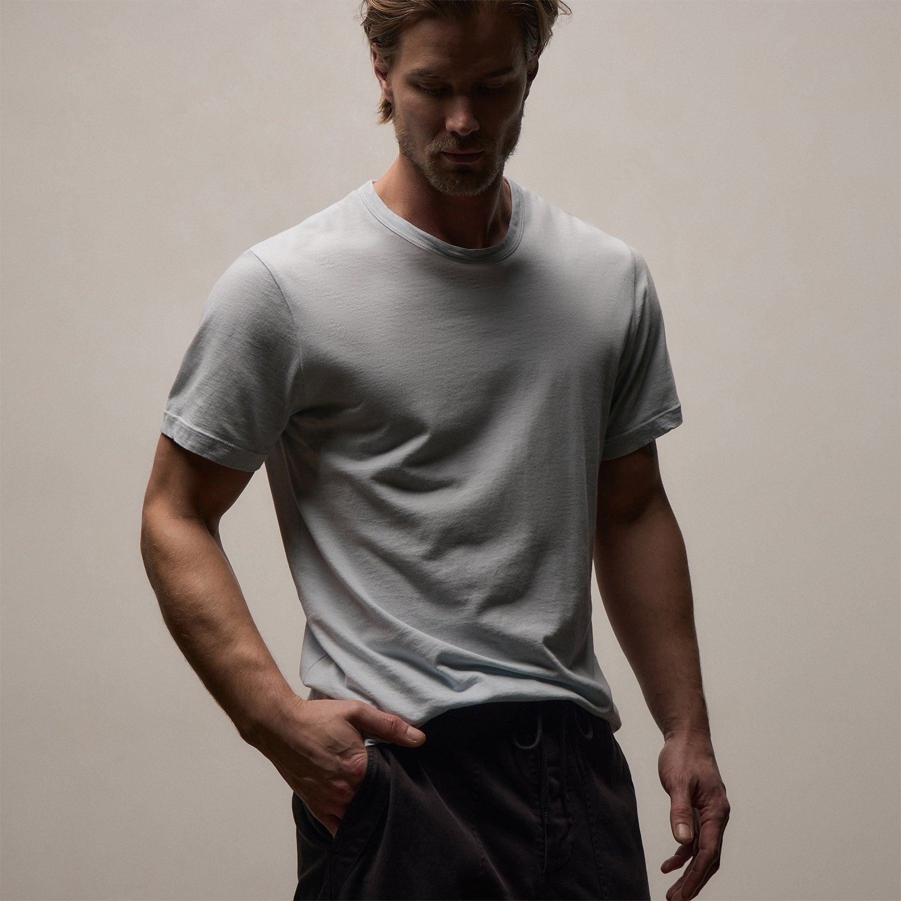 Men's Classic Tee Shirt Gift Set in Deep/White/Cavalry Pigment/Latte Pigment/Memory Pigment | James Perse Los Angeles