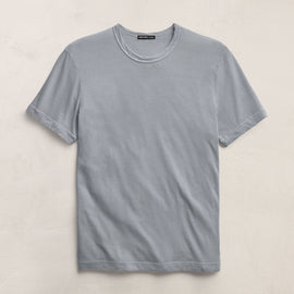 Short Sleeve Crew Neck in Ore Pigment | James Perse Los Angeles
