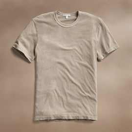 Short Sleeve Crew Neck in Overcast Pigment | James Perse Los Angeles