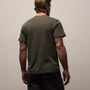 Short Sleeve Crew Neck in Platoon Pigment | James Perse Los Angeles