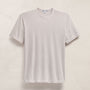 Short Sleeve Crew Neck in Silver Pigment | James Perse Los Angeles