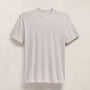 Short Sleeve Crew Neck in Silver Pigment | James Perse Los Angeles