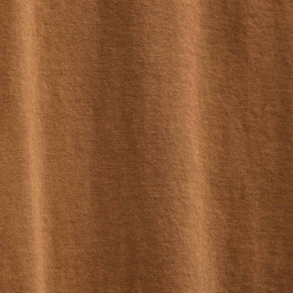 Short Sleeve Crew Neck in Whiskey Pigment | James Perse Los Angeles