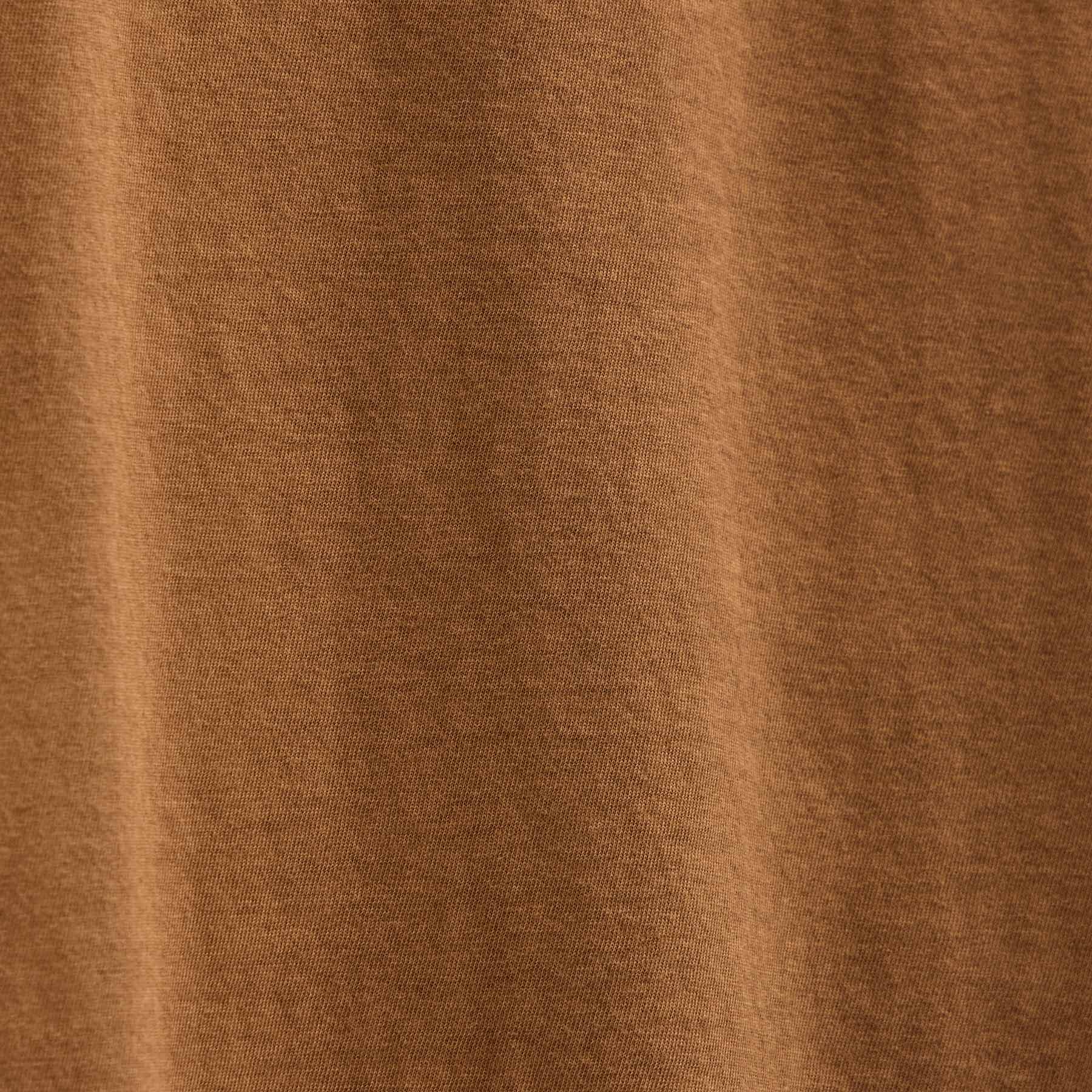 Short Sleeve Crew Neck in Whiskey Pigment | James Perse Los Angeles
